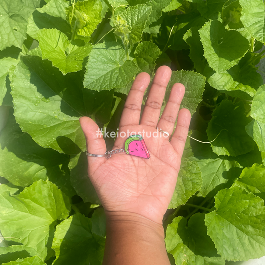 Watermelon Keychain