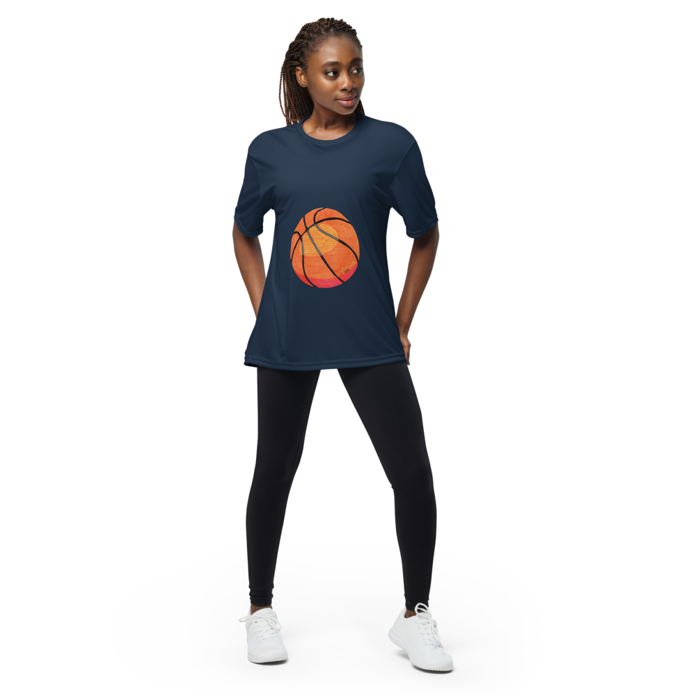 Unisex performance crew neck t-shirt