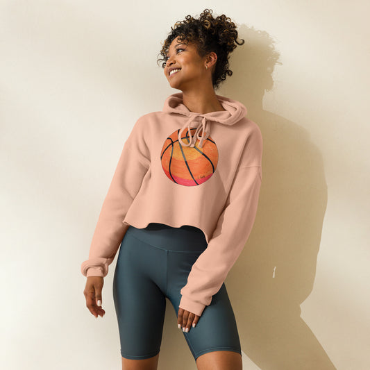 Basketball Crop Hoodie